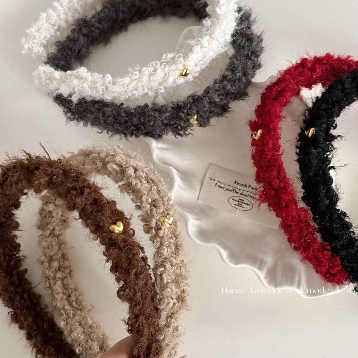 Winter Headband Fleece - Winter Fleece Plüsch Stirnbänder Retro Woolen