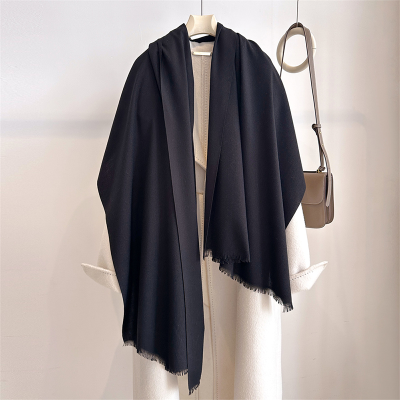 Shawl Wrap Winter - Luxus Winter Kaschmir Schal Frauen Solide