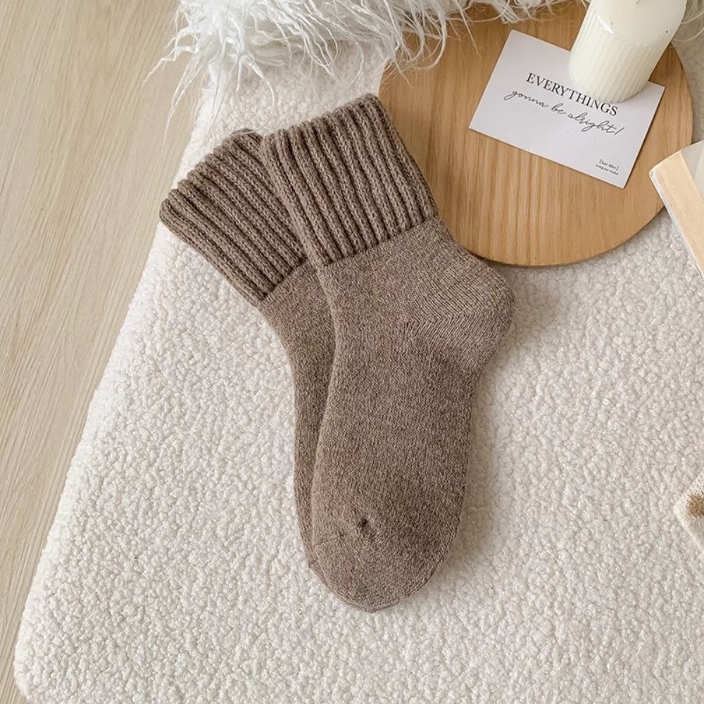 Kreative einfarbige, verdickte – Thermal Sock Wool Bewertung und Preis