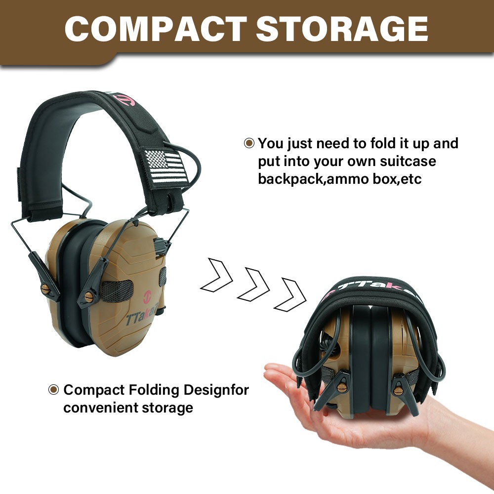 Neuer W1/W3 Faltbarer Elektron – Earmuffs Foldable Bewertung und Preis