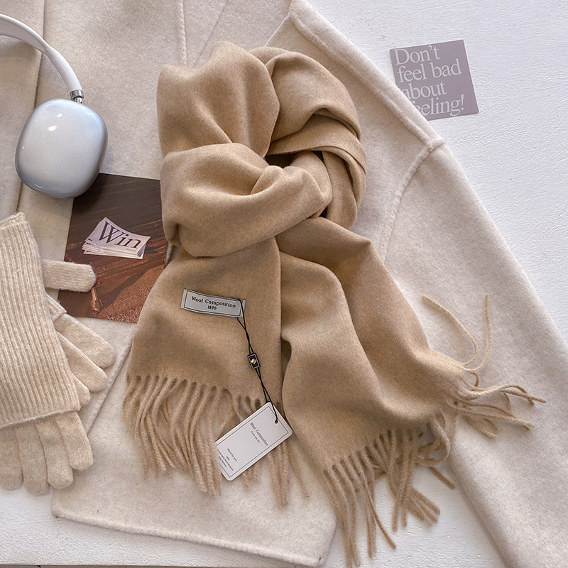 2024 Winter Wolle Schal Für Fr – Shawl Wrap Winter Bewertung und Preis